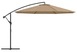 VidaXL Karos Napernyő - Bézs - 350 cm