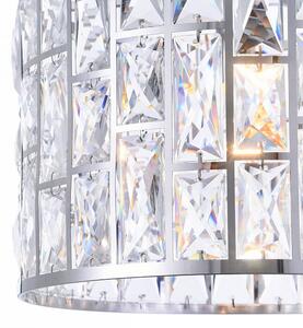 GELID modern kristály csillár, 1xE27, d:30 cm