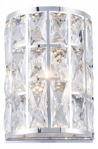 GELID modern kristály fali lámpa, 1xE27