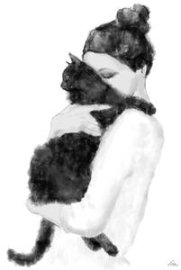 Illusztráció Cat Lover, Studio Collection