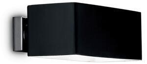 BOX Modern fali lámpa, fekete, fekete