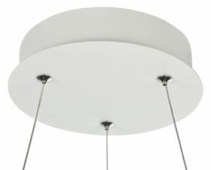 NOLA modern LED csillár, fehér 1400 lm, d:40 cm