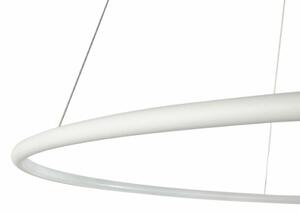 NOLA modern LED csillár, fehér 2900 lm, d:80 cm