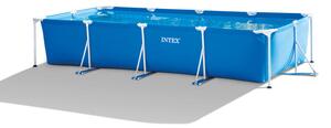 Intex Rectangular Frame Fémvázas medence vízforgatóval, 450х220х83 cm, 7121 l űrtartalom, Kék