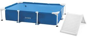 Intex Rectangular Frame Pet Pool Set kisállat medence szett, rámpával, 229 x 152 x 45.7 cm (48404)