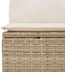 VidaXL Polyrattan Kerti Ülőgarnitúra - 10 részes - Bézs