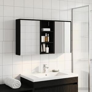 Fürdőszobai Szekrény Szett 3 pcs 116 x 16 x 62,5 cm Faanyag