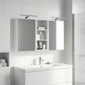 Fürdőszobai Szekrény Szett 3 pcs 116 x 16 x 62,5 cm Faanyag