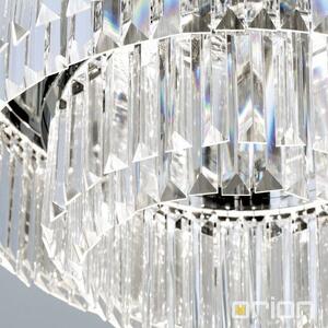 PRISM led kristály mennyezeti lámpa, króm