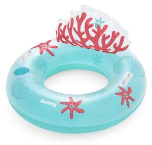 Bestway 43730 Felfújható gyűrű Coral Bliss, átmérő 107 cm