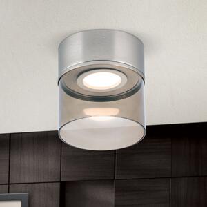 FRANCIS LED mennyezeti lámpa, nikkel, 15 cm