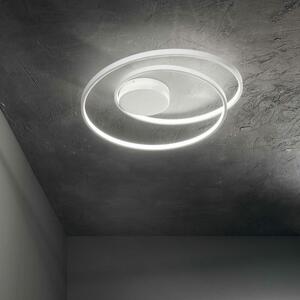 ÓZ modern LED mennyezeti lámpa, matt fehér