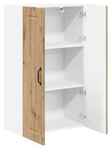 VidaXL Konyhaszekrény polcokkal Artisan tölgy 60 x 31 x 100 cm Faanyag