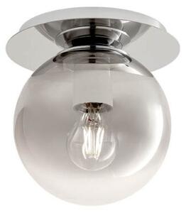 SFAIRA mennyezeti lámpa, króm, füstszín/átlátszó, 20cm