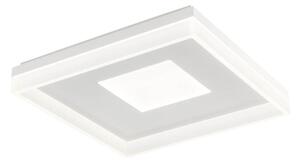 PADS LED mennyezeti lámpa, matt fehér, szatén, matt fehér, 51x51 cm