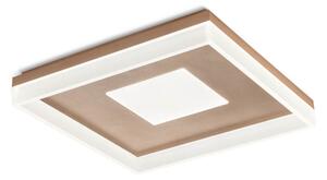 PADS LED mennyezeti lámpa, matt bronz, szatén, matt bronz, 51 cm