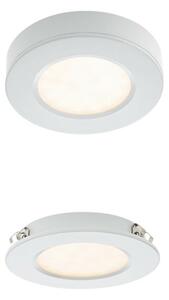 MT modern LED sűlyesztett lámpa fehér opál ernyővel/búrával,3W semleges fehér fényű 4000K