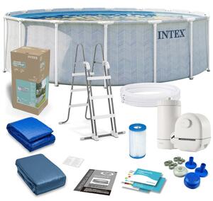 Kerti medence kerettel 488 x 122 cm 12 az 1-ben Intex 26746ND