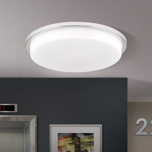 LEROX modern LED mennyezeti lámpa, króm, 40 cm