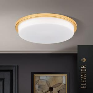 LEROX modern LED mennyezeti lámpa, arany, 40 cm