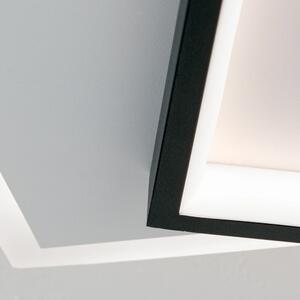 MARLENE modern LED mennyezeti lámpa, matt fekete-fehér