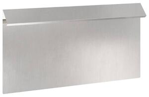 VidaXL Csiga kerítés 16 db 50 x 3,5 x 25 cm Rozsdamentes Acél Ezüst