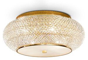 PASHA&#039; kristály mennyezeti lámpa,modern, tizes, arany