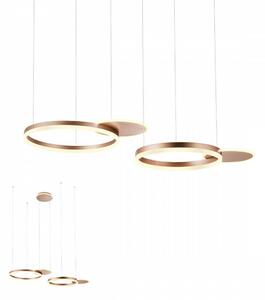 Modern LED csillár, SIGUA, bronz, 99W