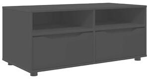 VidaXL TV szekrény fiókkal Fekete 100 x 48 x 43 cm Faanyag