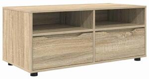 VidaXL TV szekrény fiókkal Sonoma tölgy 100 x 48 x 43 cm Faanyag