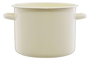 Emalia Olkusz zománcozott fazék 22 cm/5.5 l krém