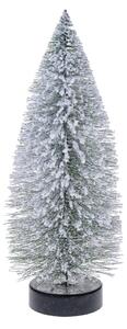 Karácsonyi dekoráció Hóval borított fa , 11 x 29 x11 cm