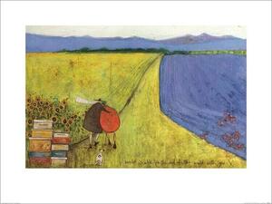 Sam Toft - I Would Walk to the End of the World With You Festmény reprodukció, (40 x 30 cm)