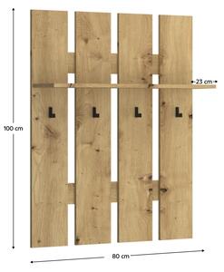 Fogas panel 80, artisan tölgy, AIRON