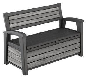 Kerti pad Keter Deco Garden Bench Storm grey