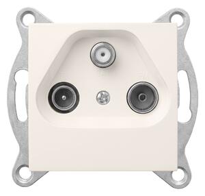 RTV-SAT Csatlakozóaljzat OSTE JNH011-A BEIGE