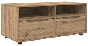 VidaXL TV szekrény fiókkal Artisan tölgy 100 x 48 x 43 cm Faanyag