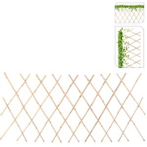 Összecsukható bambusz kerítés, magasság 90 cm, hossz 180 cm
