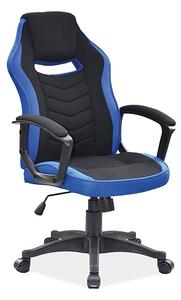Camaro TILT Gamer Forgószék Szövet Fekete-Kék Ergonomikus
