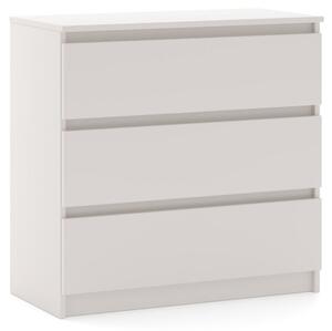 SIMPLE komód 80 cm, 3 fiókkal, kasmír