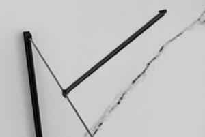 Rea Rapid, stabilizáló távtartó Rapid zuhanyparavánhoz üveghez 6 mm, hossz 50 cm, fekete matt, REA-K5670