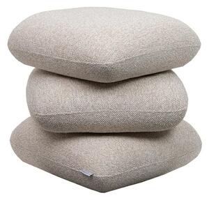 King Home STONES Pufa Boucle Bézs Organikus Forma