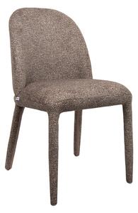 King Home TUYA szék barna poliészter kárpitozott ergonomikus