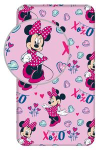 Disney Minnie XoXo gumis lepedő 90x200 cm