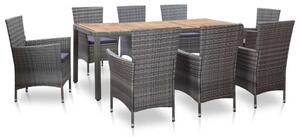 VidaXL Polyrattan Kertbútor Szett - 8 Fős