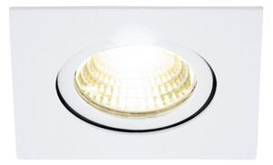EGLO 98302 SALICETO, beltéri LED-es süllyesztett lámpa, LED foglalattal, MAX 6W teljesítménnyel, 380lm, 2700 K, fehér / alumínium lámpatest, IP20, LED nem cserélhető, kapcsoló nélkül