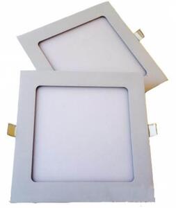 MasterLED Proma 12 W-os süllyesztett natúr fehér négyzet alakú LED-es mennyezetlámpa