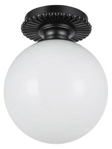 Mennyezeti Lámpa Elstead, Otis, dimmable, Fekete, Fürdőszoba, Üveg, Vintage