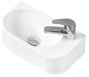 Mexen Viera balra szerelhető mosdó 40 x 21 cm, fehér - 21274000L