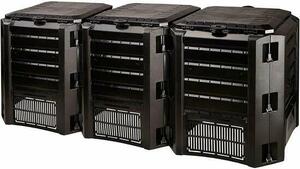 Prosperplast CompoGreen Műanyag Komposztáló (IKSM1200C) 1200L, fekete